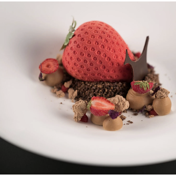 Obrázek 1 produktu SIL FORMA SILIKON bílá FRAGOLA 30 48x37 v.33mm 15ks (jahoda)