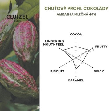 Obrázek 1 produktu MC ČOKOLÁDA GRAND CRU AMBANJA MLÉČNÁ 40% 2x10kg