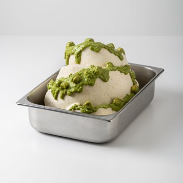 Obrázek 1 produktu LEAGEL VARIEGATO CHOCO POPCORN PISTACIE 2x4kg - ZVÝHODNĚNÁ CENA - SLEVA 15%