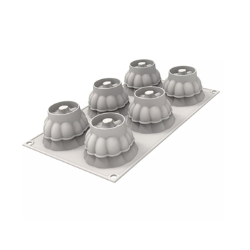 Obrázek 1 produktu SIL FORMA SILIKON šedá - DÝNĚ DELICA pr.67mm v.50mm 6x100ml