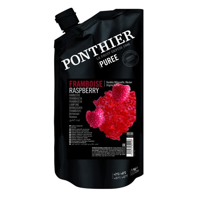 Obrázek produktu PONTHIER PYRÉ malina (Raspberry) chlazené 6x1kg