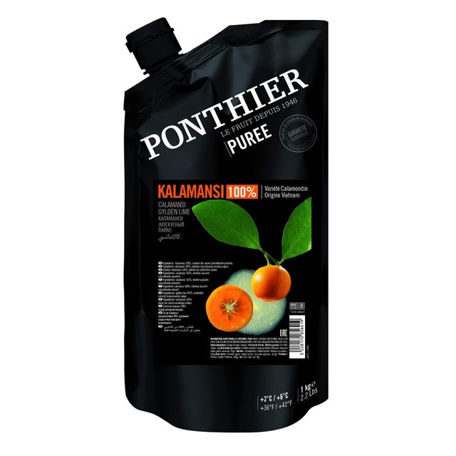 Obrázek produktu PONTHIER PYRÉ kalamansi 100% (Calamansi) chlazené 6x1kg