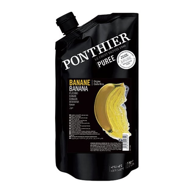 Obrázek produktu PONTHIER PYRÉ banán chlazené 6x1kg