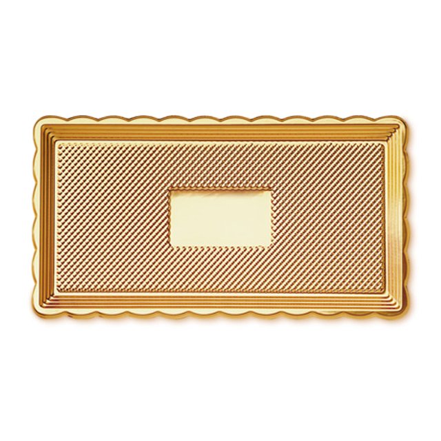 Obrázek produktu Podnos zlatý 15x35 100ks(018/3)