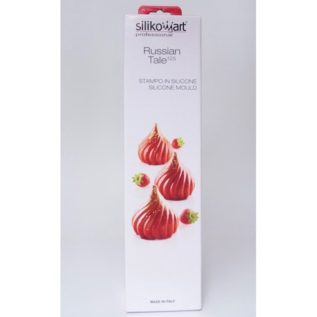 Obrázek produktu SIL FORMA SILIKON bílá - RUSSIAN TALE 125  pr.6,7, v. 7,3cm 125ml