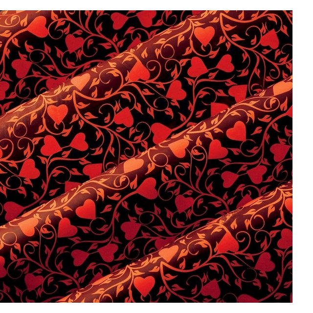 Obrázek produktu TRANSFOLIE PASSION (srdíčka) na bílou čokoládu 40x25 17ks