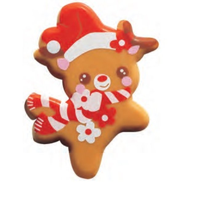 Obrázek produktu PCB DEKOR VÁNOČNÍ "KAWAI" 5x4,1cm 84ks