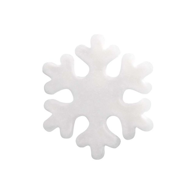 Obrázek produktu PCB DEKOR SNĚHOVÁ VLOČKA MERINUGUE 4,8x4,2cm 150ks