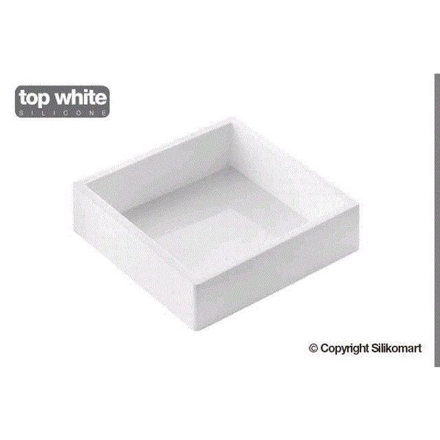 Obrázek produktu SIL FORMA SILIKON bílá- DORTOVÁ ČTVEREC 180x180mm v.50mm 1558ml 1ks