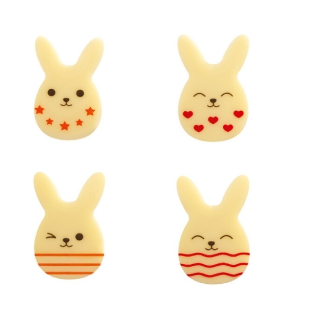 Obrázek produktu PCB DEKOR KRÁLÍK 3x2cm 4 druhy 180ks