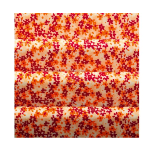 Obrázek produktu PCB TRANSFER FOLIE FLOWER POWER červené kytičky 40x25cm 17 ks