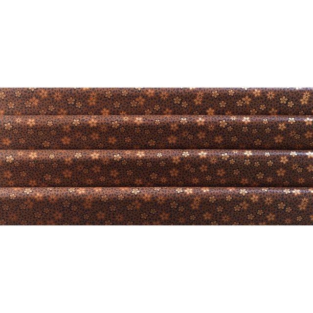 Obrázek produktu PCB TRANSFER FOLIE FLEURS DORÉES  béžové kytičky 40x25cm 17ks