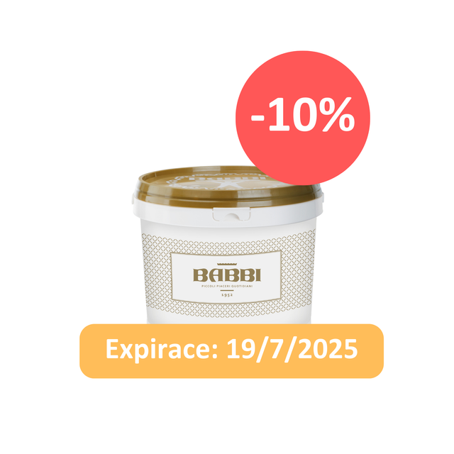 Obrázek produktu BABBI pasta Piniový ořech 6x1kg - ZVÝHODNĚNÁ CENA-25%- EXP.19/7/2025