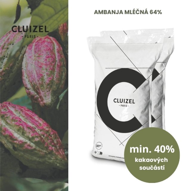 Obrázek produktu MC ČOKOLÁDA GRAND CRU AMBANJA MLÉČNÁ 40% 2x10kg