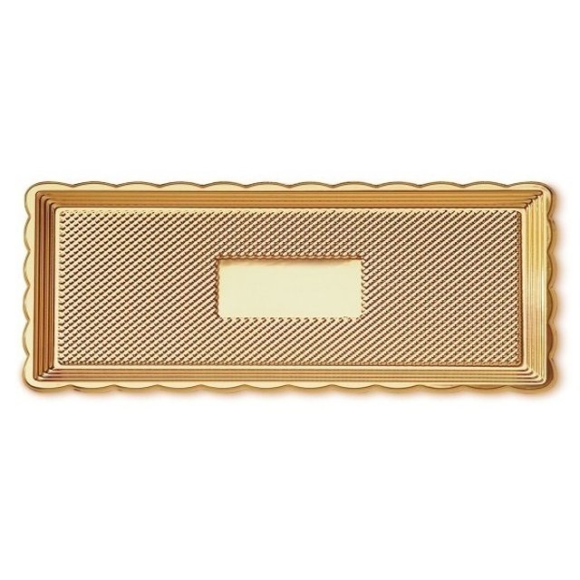 Obrázek produktu ALCAS Tác zlatý plast 23,5x16 cm