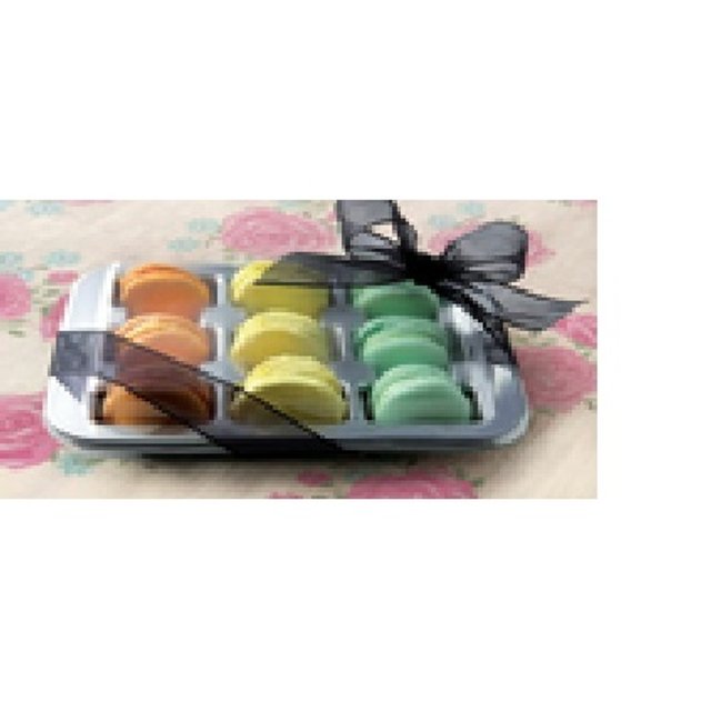 Obrázek produktu ALCAS BOX NA MAKRÓNKY NA 9 ks spodní díl  (4balx50ks v krt.) včetně víčka