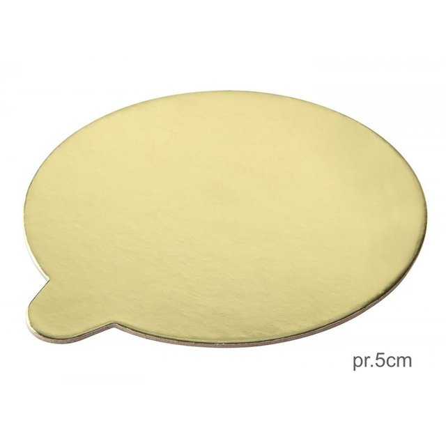 Obrázek produktu Lepenková podložka ZLATÁ pr.5cm 200ks