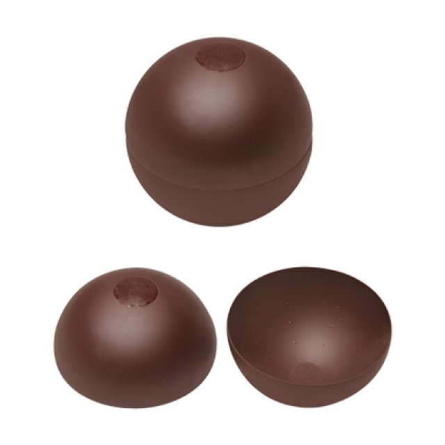 Obrázek produktu MC ČOKOLÁDOVÁ POLOKOULE HOŘKÁ  pr.7cm 30ks