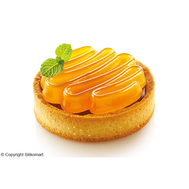 Obrázek produktu SIL SADA FORMA SILIKON KIT TARTE RING HONORE pr.80mm (forma + 8 ráfků)