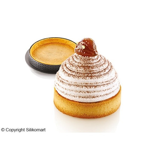 Obrázek produktu SIL SADA FORMA SILIKON KIT TARTE RING MONTBLANC pr.80mm (forma + 6 ráfků)