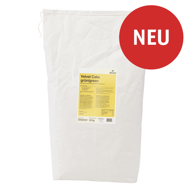 Obrázek produktu BRAUN Velvet cake zelený 10kg
