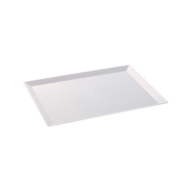 Obrázek produktu ALCAS Tác bílý s ostr.rohy plast 40x30 cm