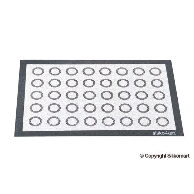 Obrázek produktu SIL Podložka na pečení  SILIKON průhledná 583x384mm s kruhy