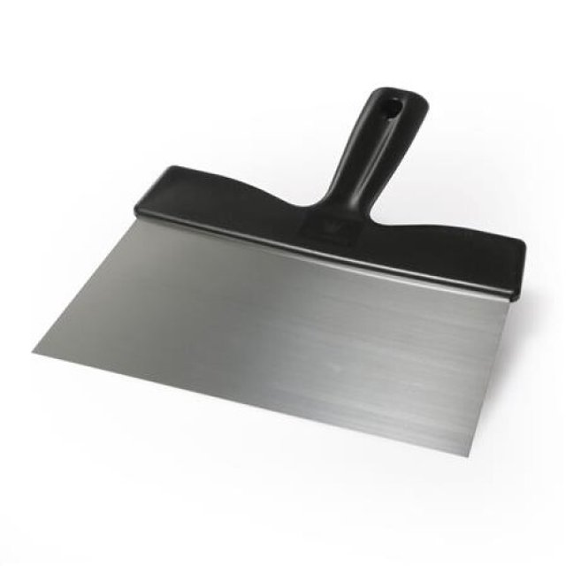 Obrázek produktu MA KARTA nerez rovná černá rukojeť 22,5x20cm