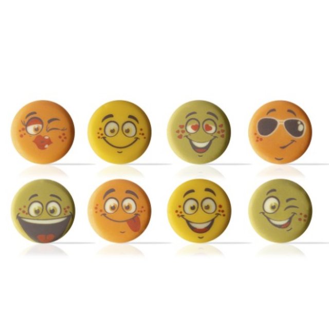 Obrázek produktu DOBLA Dekor Smajlíci pr.3cm 135ks