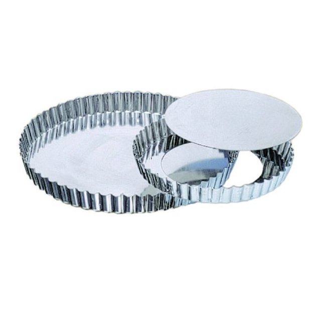 Obrázek produktu MF Forma plechová dortová vlnky pr. 22 cm, v. 2,5 cm s odnímatelným dnem