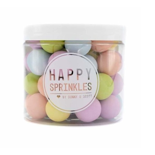 Obrázek produktu HS Dekorace čokoládové DULL PASTELLS XXL(kuličky MATNÉ) 120g