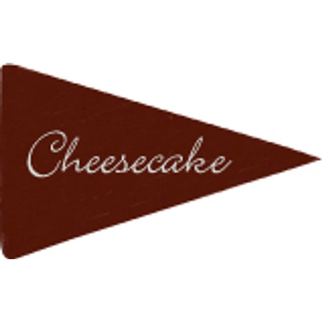 Obrázek produktu DEKOR CHEESECAKE 575ks - tmavý trojúhelník