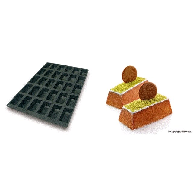 Obrázek produktu SIL Forma silikon černá - MINI CAKE 99x49mm v.30mm 130ml - ZVÝHODNĚNÁ CENA-30%-POUŽITÉ ZBOŽÍ