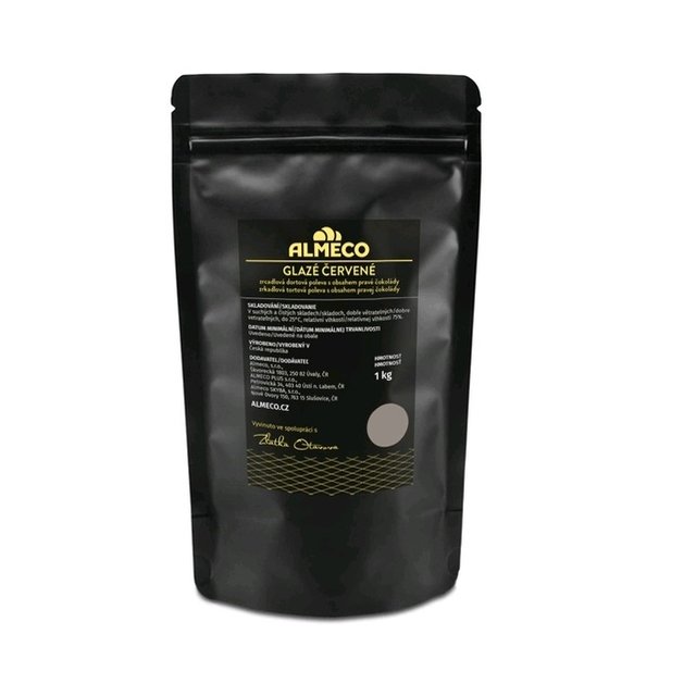 Obrázek produktu ALM GLAZÉ červené 1000g (15x1kg)