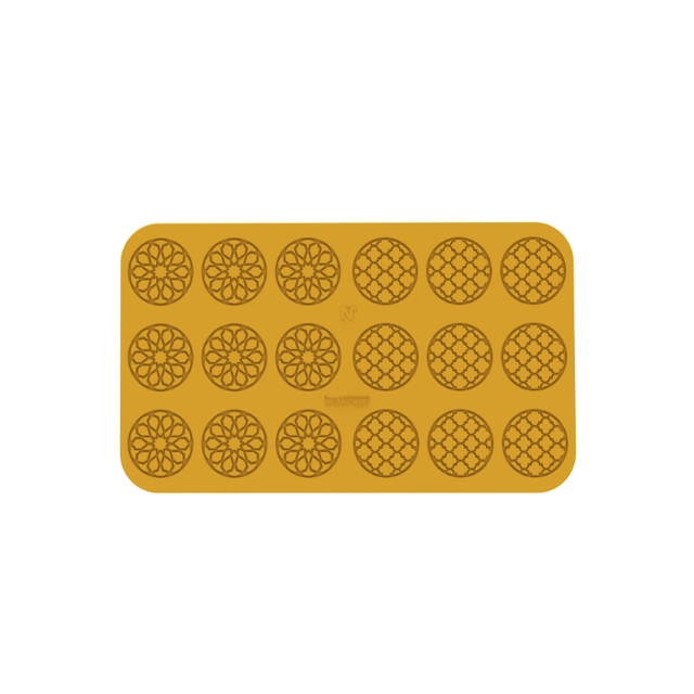 Obrázek produktu SIL FORMA SILIKON žlutá - AMBRA (ozdobné kolečko) 2 druhy - pr.68mm, v.1,5mm, 2,2ml