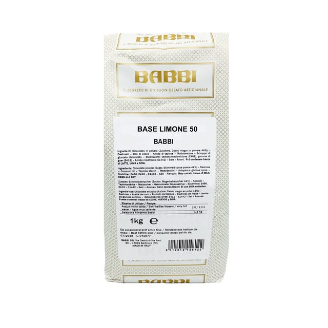 Obrázek produktu BABBI Base Limone 50 8x1kg