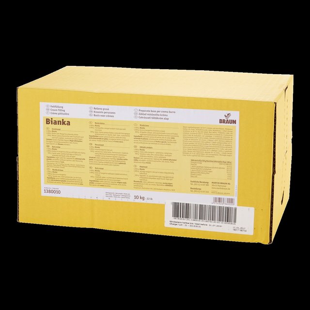 Obrázek produktu BRAUN Bianka vanilka základní krém 4x2,5 Kg