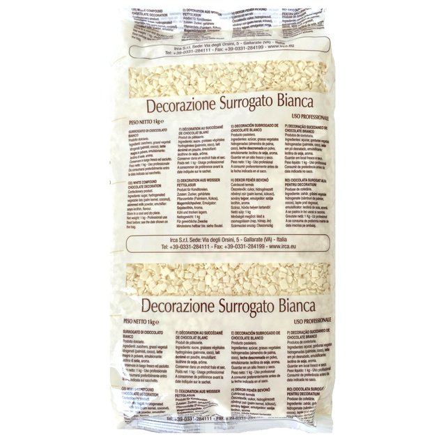 Obrázek produktu SCAGLIETTA white choc.pravá čokoláda ( 20x1kg)