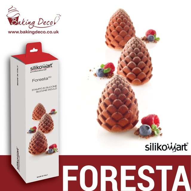 Obrázek produktu SIL FORMA SILIKON bílá - FORESTA 115 (šiška, ananas) pr.60mm v.73mm 110ml