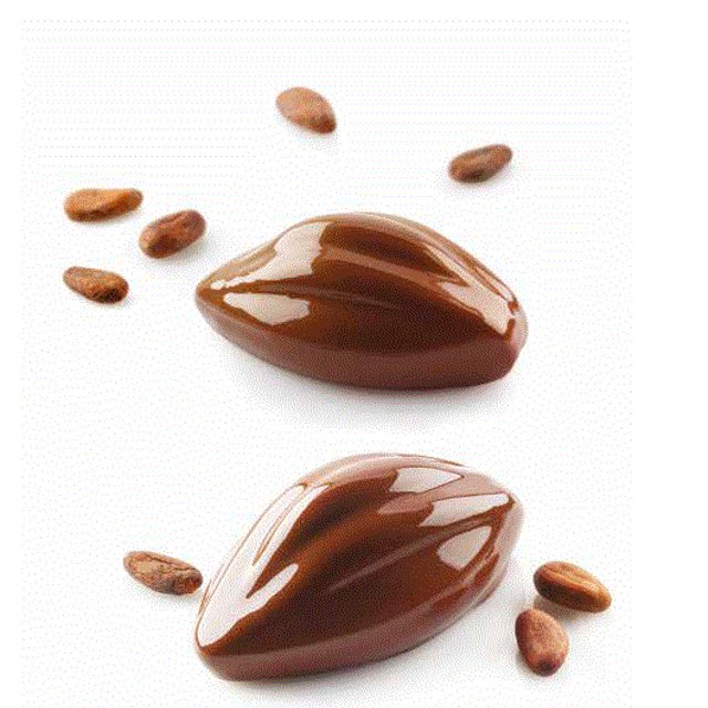 Obrázek produktu SIL FORMA SILIKON bílá - CACAO - 6 ks, 10,2x5,7x4,2cm