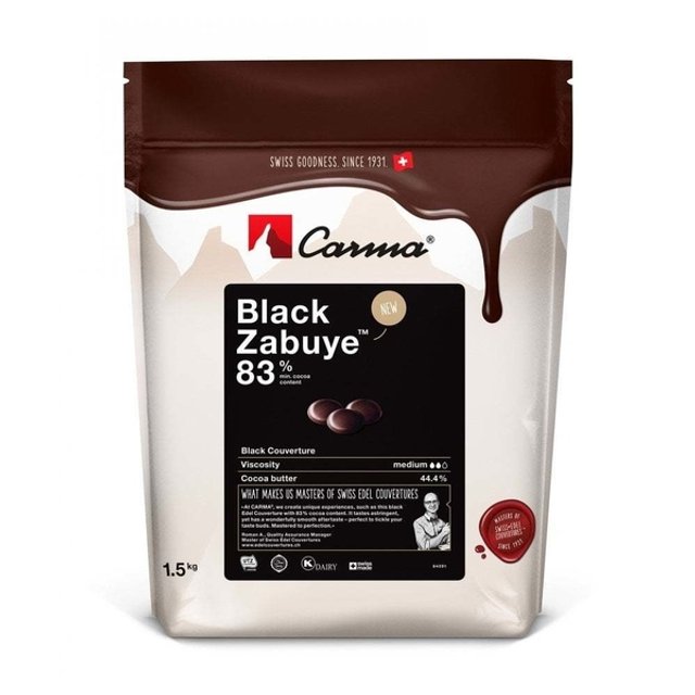 Obrázek produktu CARMA Čokoláda hořká 83% BLACK ZABUYE 5x1,5 kg