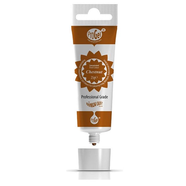 Obrázek produktu BARVA gelová PROGEL kaštan (hnědá-chestnut) 25g