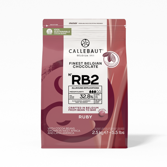 Obrázek produktu C ČOKOLÁDA RUBY RB2 4x2,5 kg