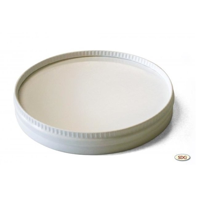 Obrázek produktu SDG VÍČKO na kelímek papírový  COPPA S105 bílé 118mm 10ks