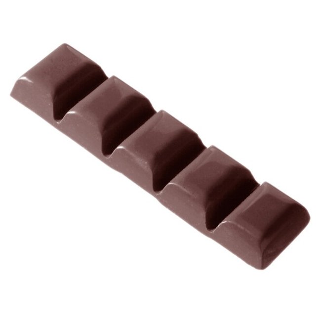 Obrázek produktu FORMA NA PRALINKY - Tyčinka čokolády 12,3x3,1cm v.1,2cm 7ks