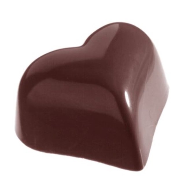 Obrázek produktu CW FORMA NA PRALINKY - SRDCE 3,0x3,6cm v.1,9cm 14g 28ks