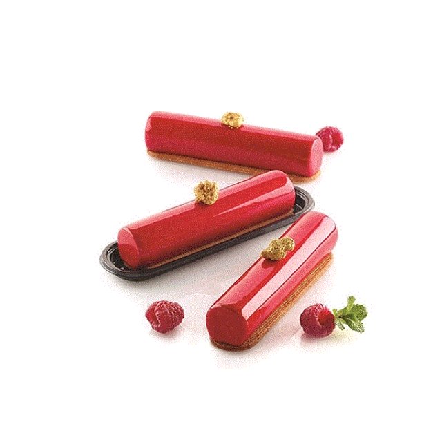 Obrázek produktu SIL FORMA SILIKON bílá- CYLINDRE 75 (eclair) 126x27mm v.27mm 75ml