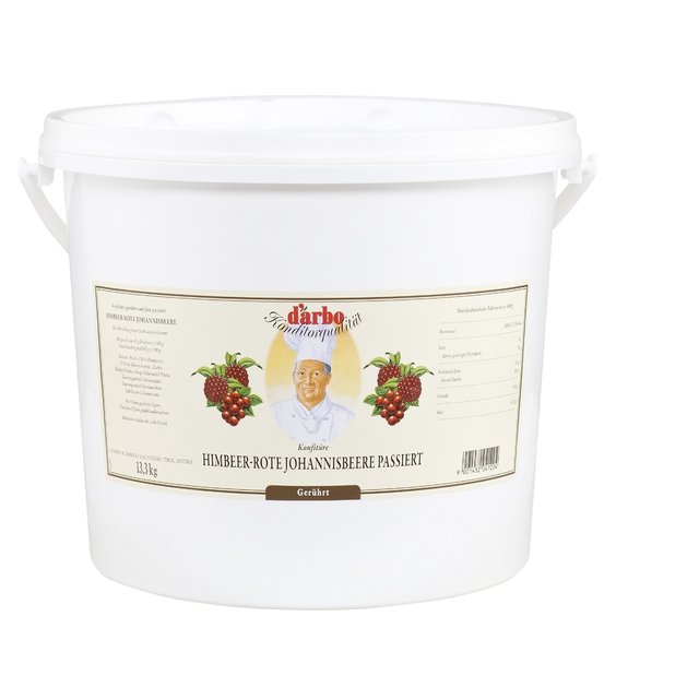 Obrázek produktu DARBO NÁPLŇ MALINA - ČERVENÝ RYBÍZ (Gerührt) bez konzervantů 13,3kg
