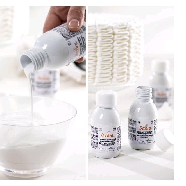 Obrázek produktu DECO Barva gelová EXTRA BÍLÁ 100g (bez E171)