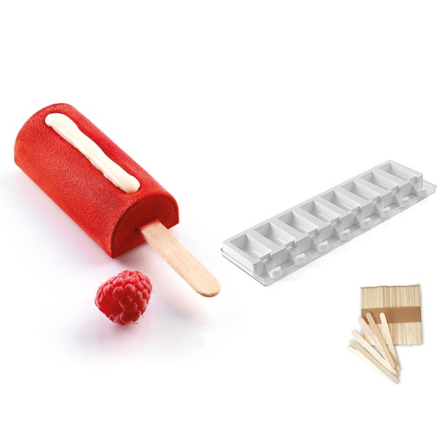 Obrázek produktu SIL FORMA SILIKON bílá-sada na 2x8 ks nanuků mini Chic